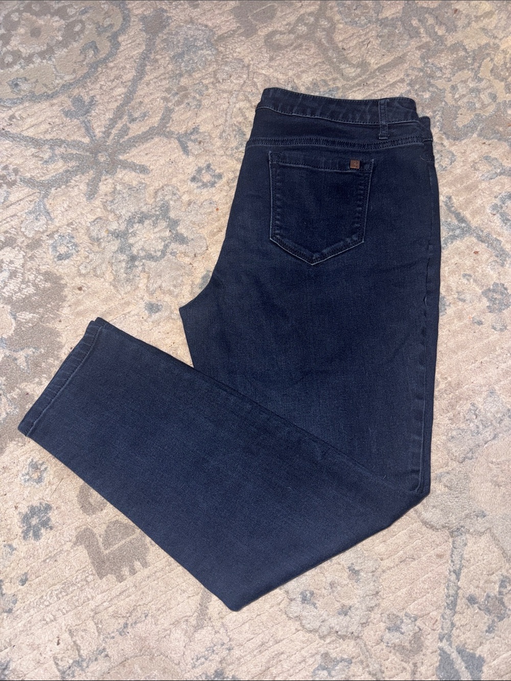 Simply Vera Vera Wang Women's Skinny Jeans in Dark Blue